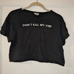 Goth Crop T-Shirt